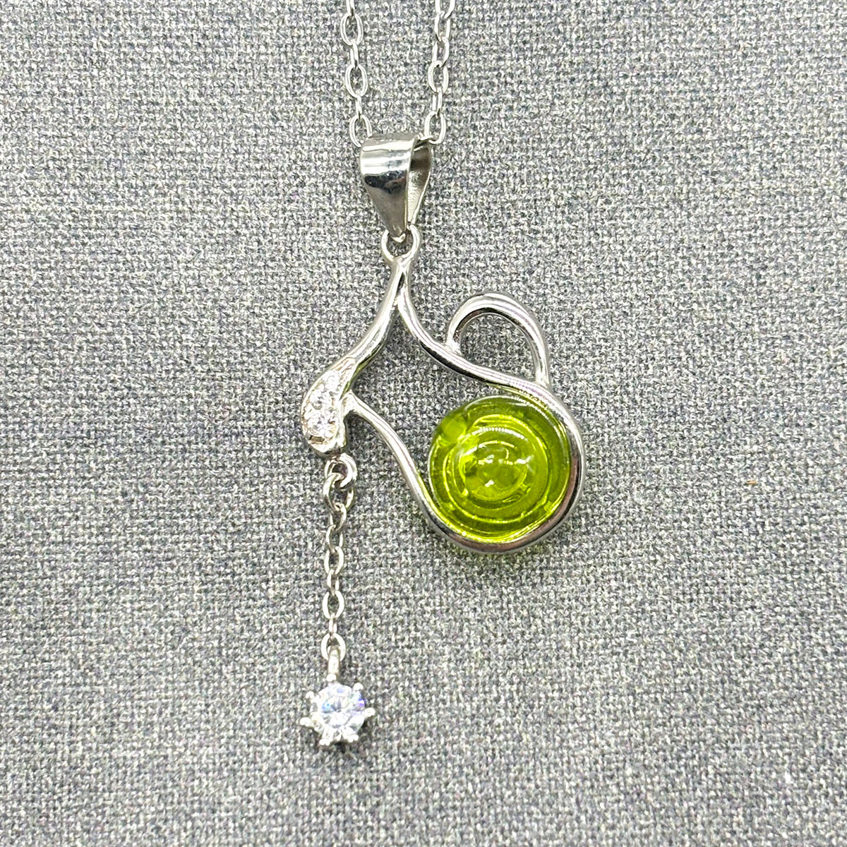 Sterling Silver Zodiac Aroma Necklace - Aquarius Jan - Feb | Perfect Birthday Gift | Energy & Healing | Diffuse on the go-1