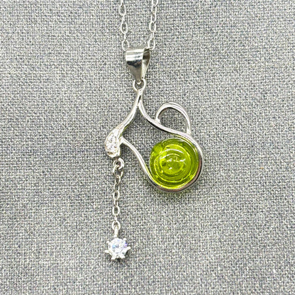 Sterling Silver Zodiac Aroma Necklace - Aquarius Jan - Feb | Perfect Birthday Gift | Energy & Healing | Diffuse on the go-1