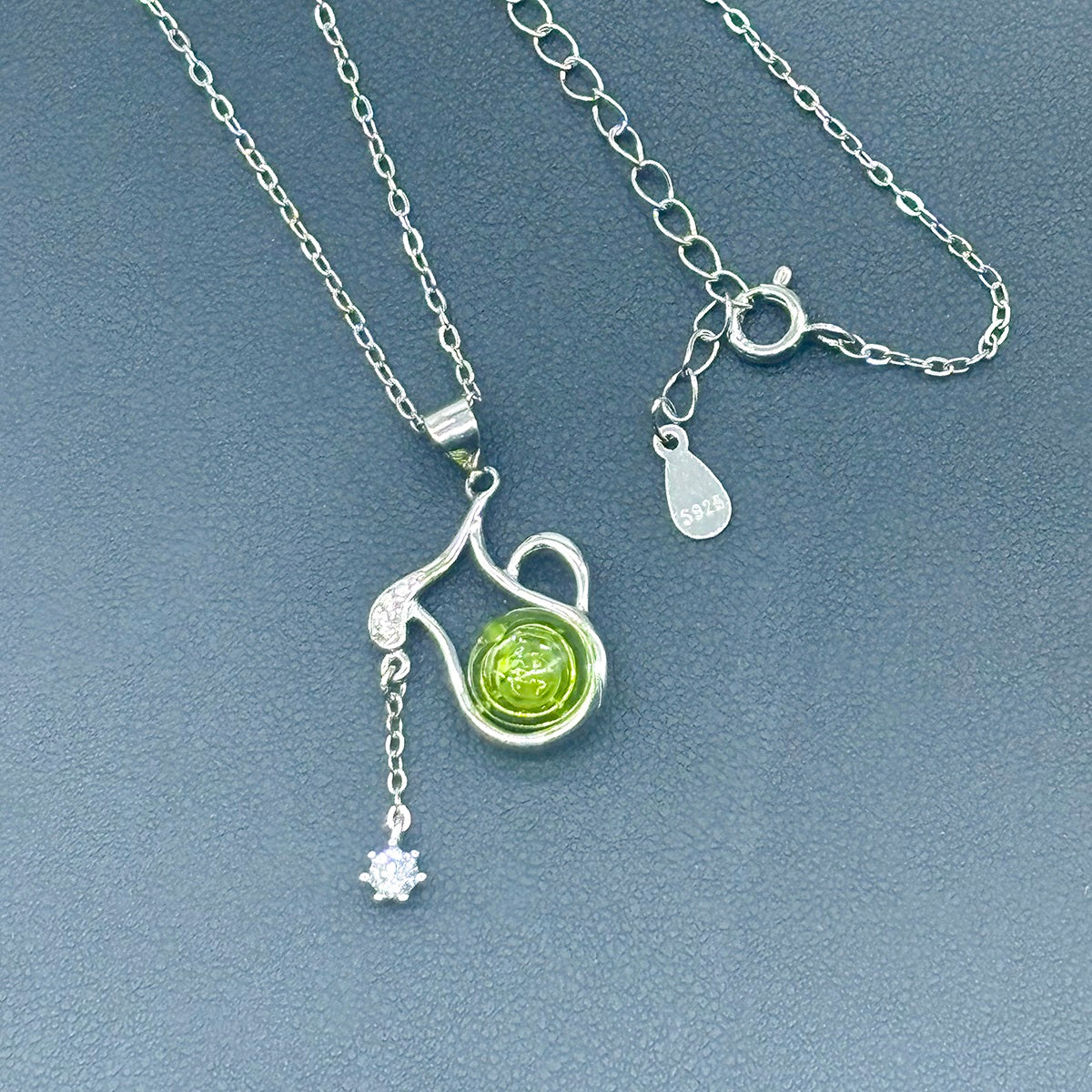 Sterling Silver Zodiac Aroma Necklace - Aquarius Jan - Feb | Perfect Birthday Gift | Energy & Healing | Diffuse on the go-4