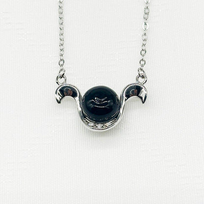 Sterling Silver Zodiac Aroma Necklace - Aries March - April | Perfect Birthday Gift | Energy & Healing | Diffuse on the go-2