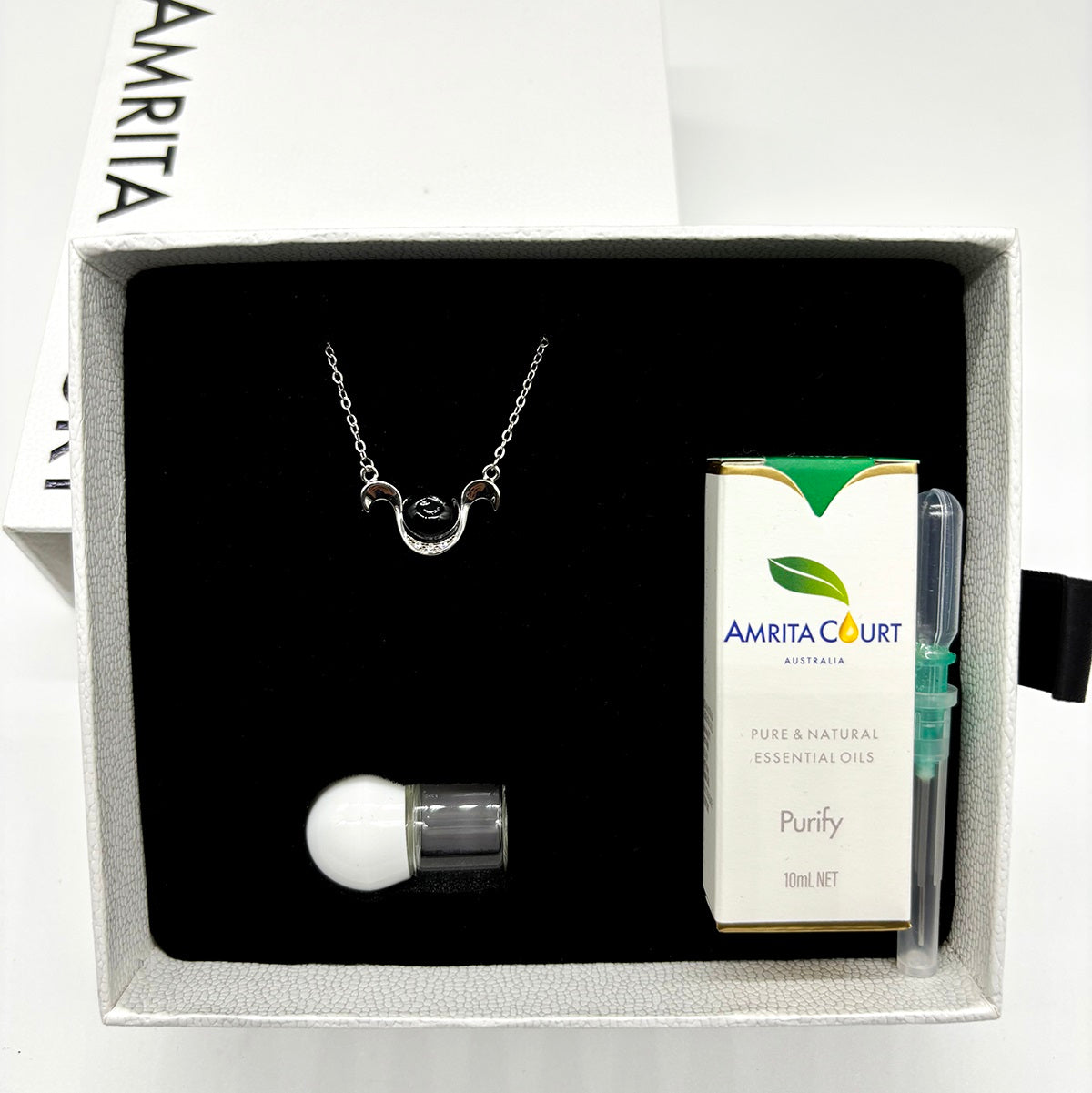 Sterling Silver Zodiac Aroma Necklace - Aries March - April | Perfect Birthday Gift | Energy & Healing | Diffuse on the go-4