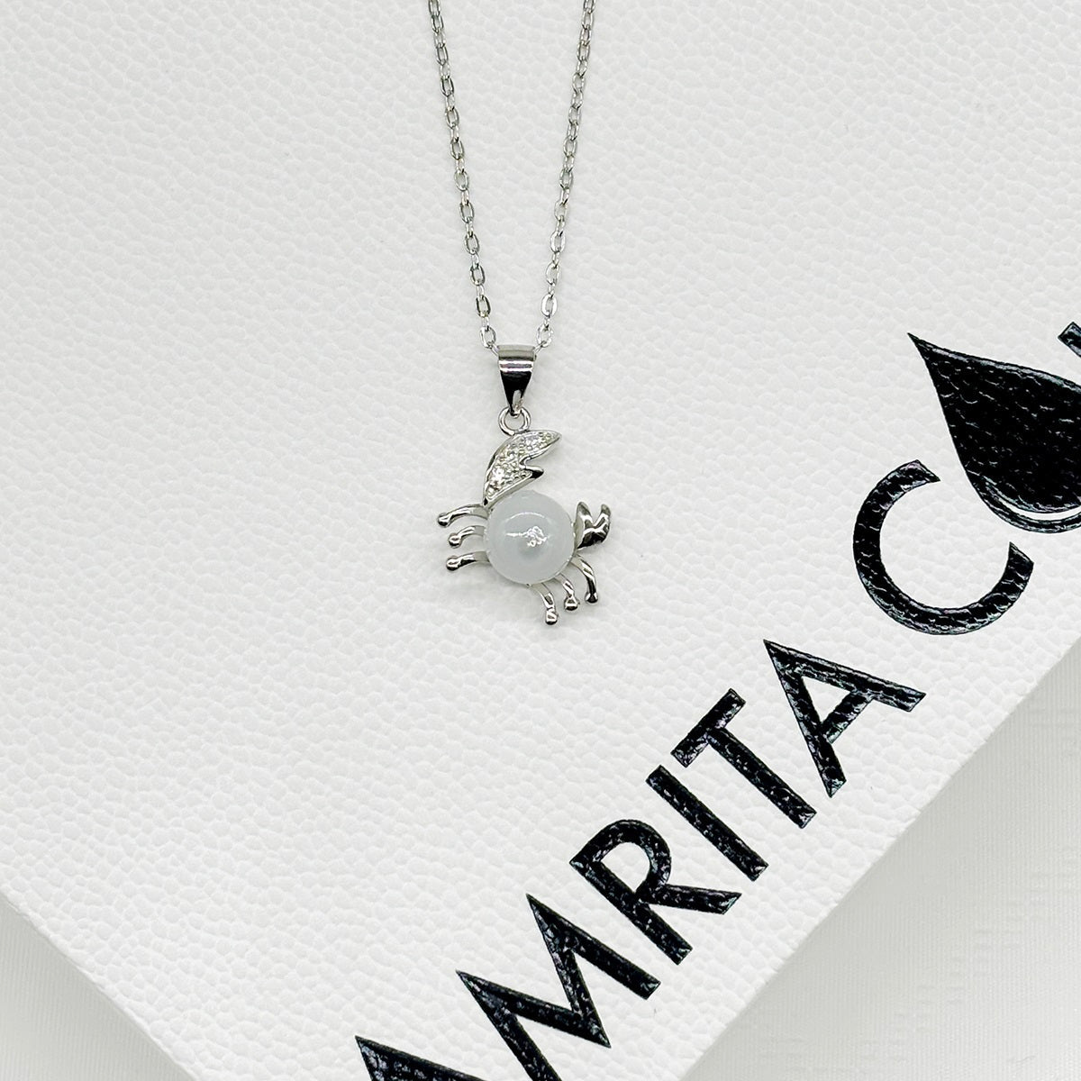 Sterling Silver Zodiac Aroma Necklace - Cancer June - July | Perfect Birthday Gift | Energy & Healing | Diffuse on the go-3