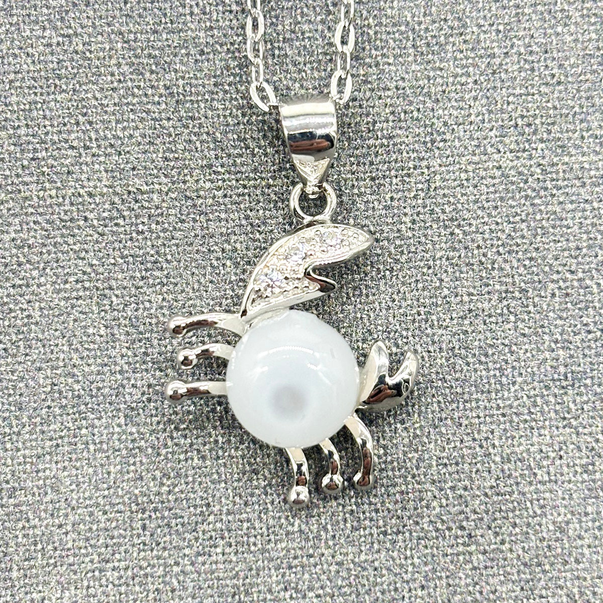 Sterling Silver Zodiac Aroma Necklace - Cancer June - July | Perfect Birthday Gift | Energy & Healing | Diffuse on the go-1