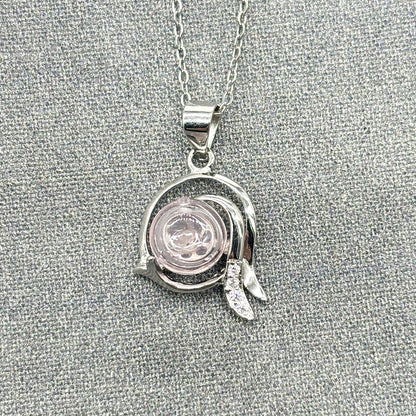 Sterling Silver Zodiac Aroma Necklace - Capricornus Dec-Jan | Perfect Birthday Gift | Energy & Healing | Diffuse on the go-1