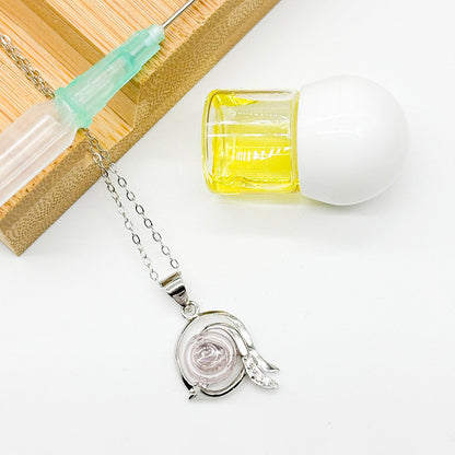 Sterling Silver Zodiac Aroma Necklace - Capricornus Dec-Jan | Perfect Birthday Gift | Energy & Healing | Diffuse on the go-0