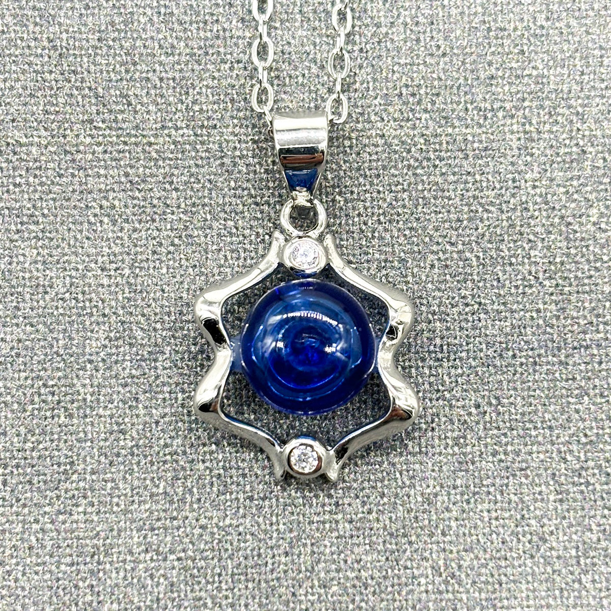 Sterling Silver Zodiac Aroma Necklace - Gemini May - June | Perfect Birthday Gift | Energy & Healing | Diffuse on the go-1