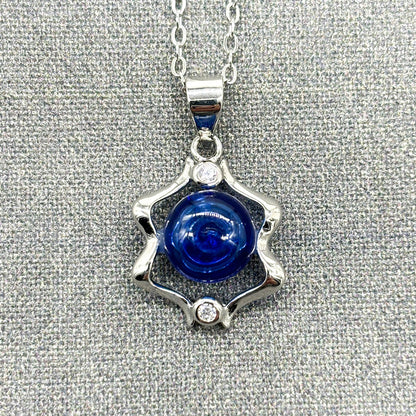 Sterling Silver Zodiac Aroma Necklace - Gemini May - June | Perfect Birthday Gift | Energy & Healing | Diffuse on the go-1