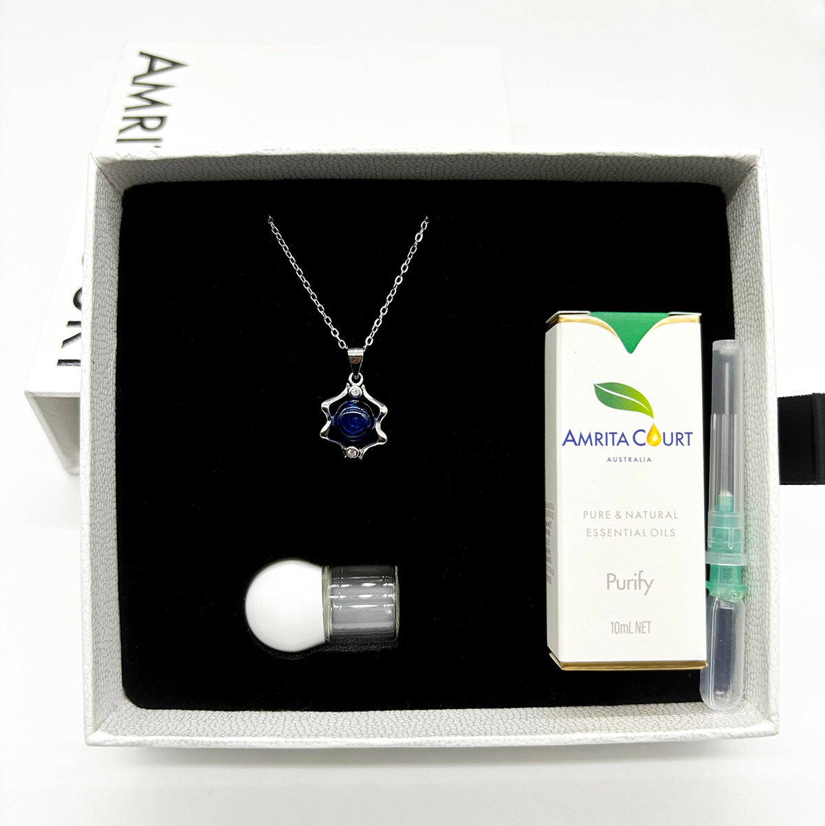 Sterling Silver Zodiac Aroma Necklace - Gemini May - June | Perfect Birthday Gift | Energy & Healing | Diffuse on the go-4