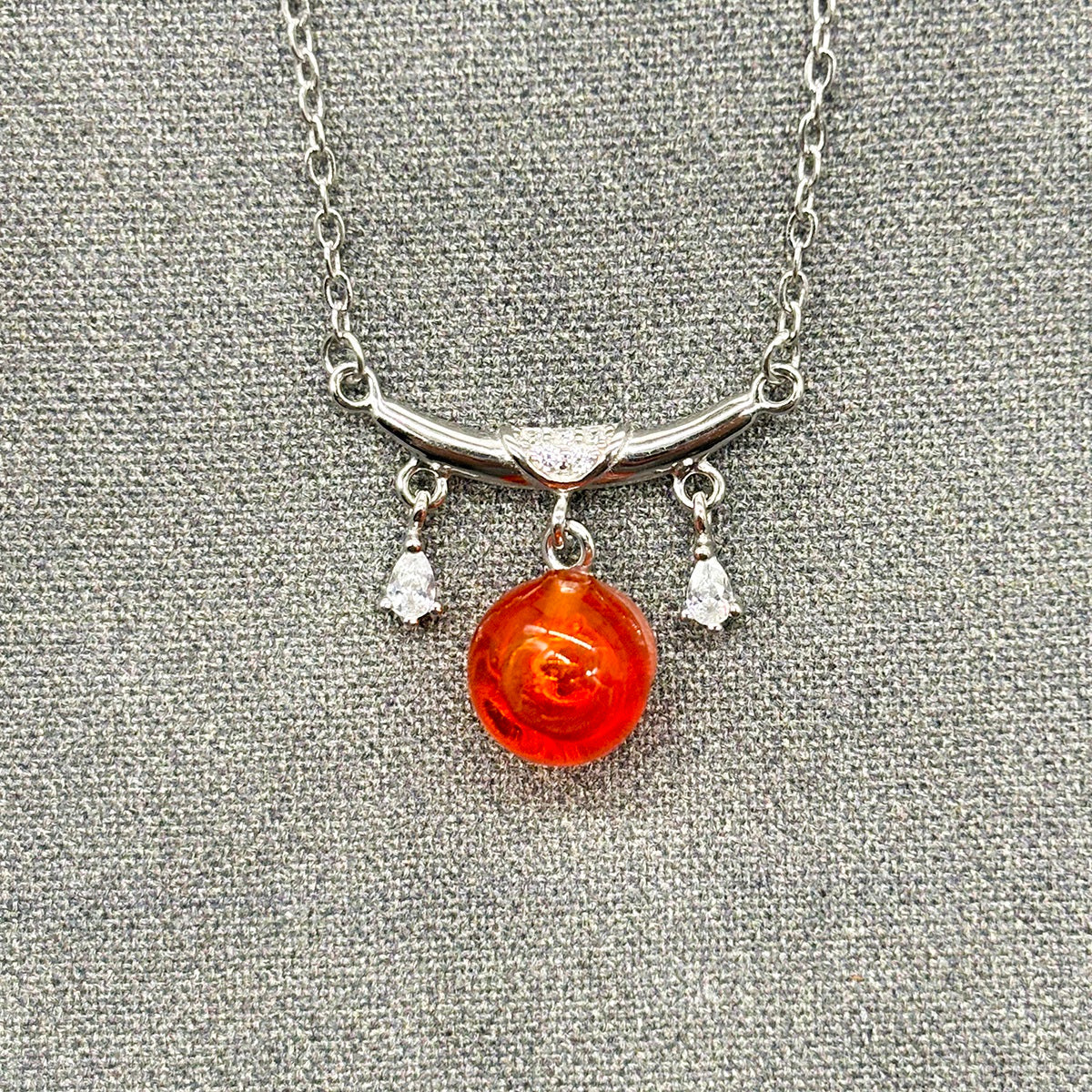 Sterling Silver Zodiac Aroma Necklace - Libra Sep - Oct | Perfect Birthday Gift | Energy & Healing | Diffuse on the go-1