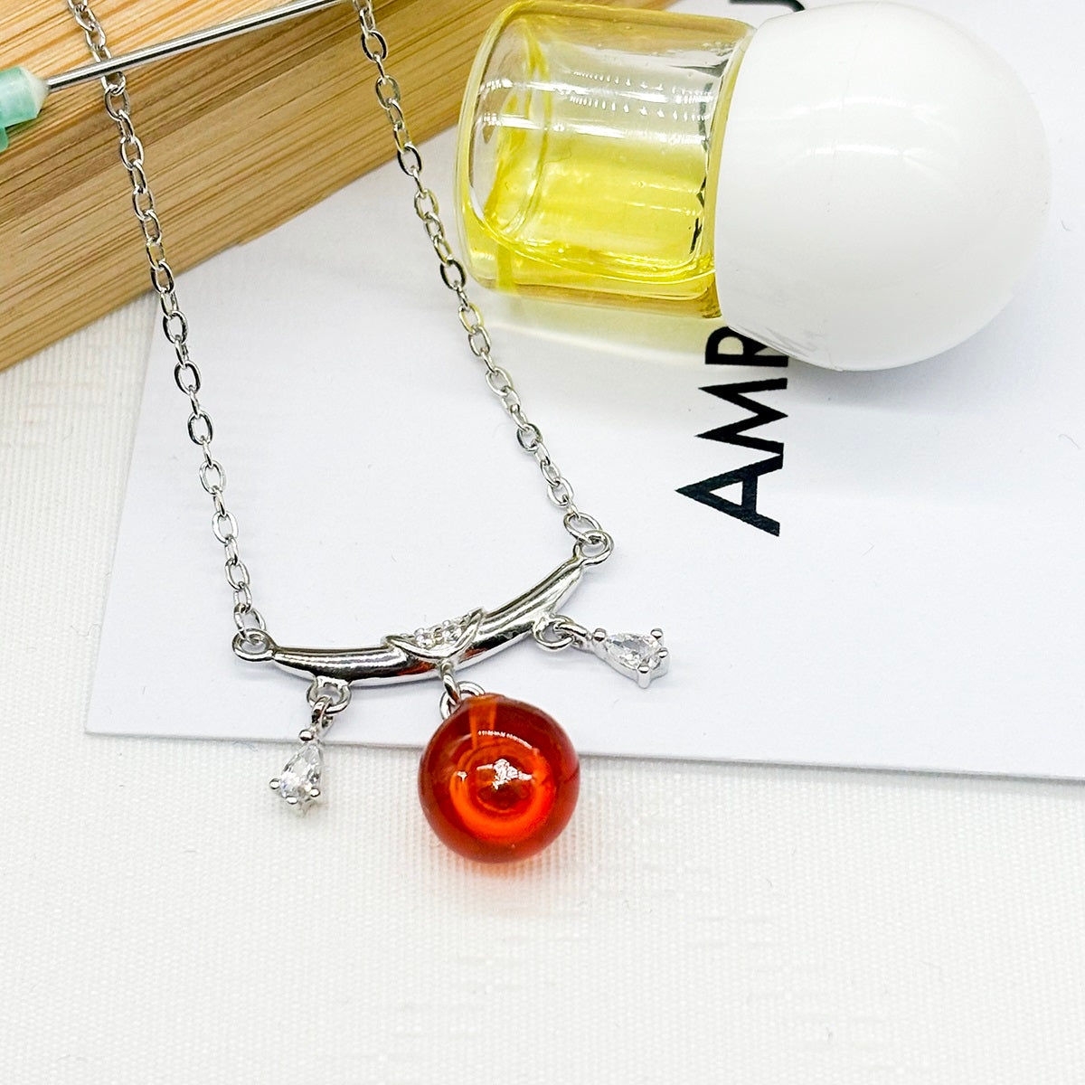 Sterling Silver Zodiac Aroma Necklace - Libra Sep - Oct | Perfect Birthday Gift | Energy & Healing | Diffuse on the go-0