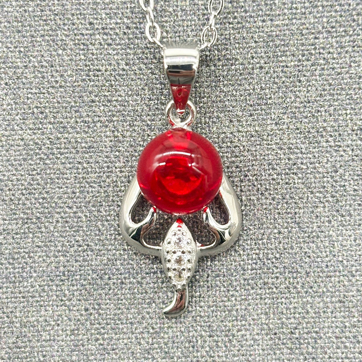 Sterling Silver Zodiac Aroma Necklace - Scorpius Oct-Nov | Perfect Birthday Gift | Energy & Healing | Diffuse on the go-2