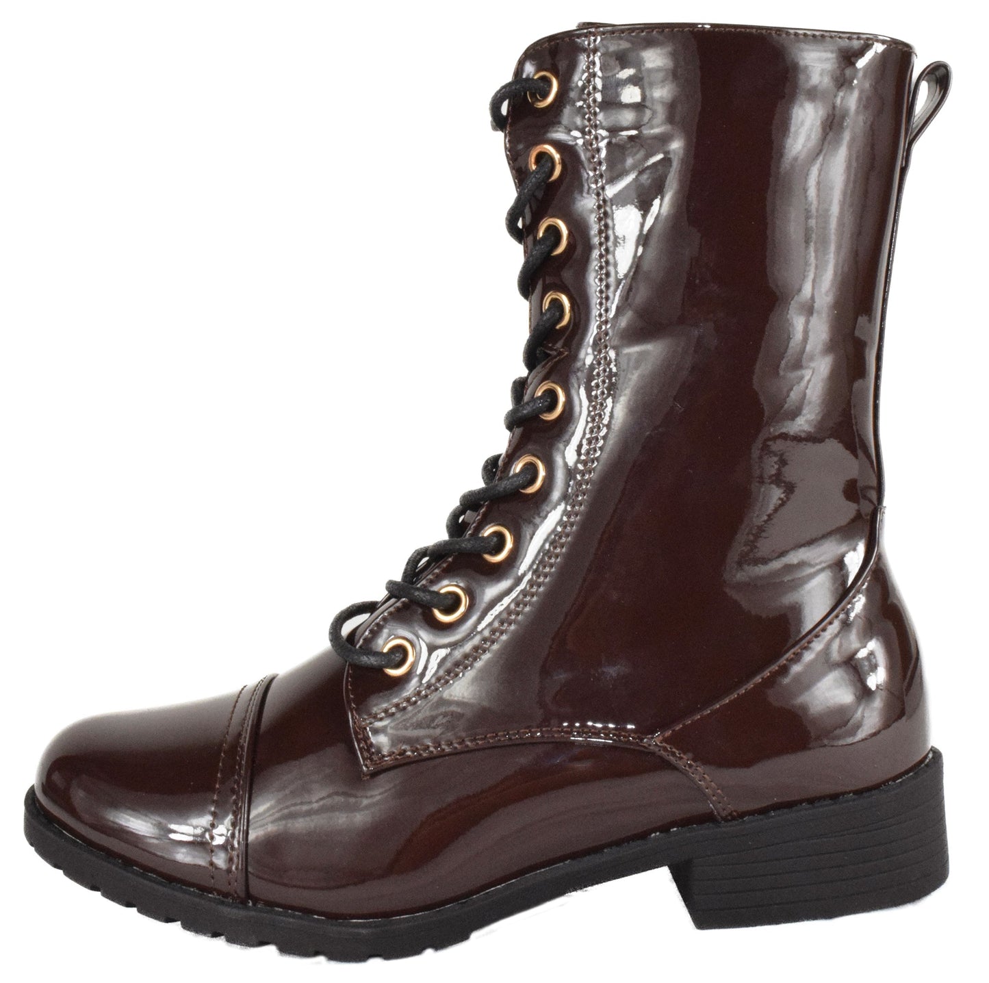 JALEN-01 Brown Patent Forever