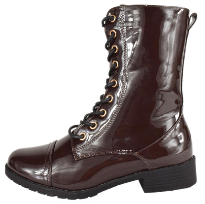 JALEN-01 Brown Patent Forever