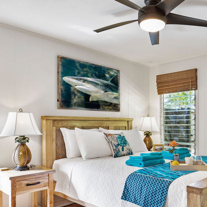 Zindanlari Shark Wooden Coastal Wall Art by Nature Wonders - Coastal Sea-Life Decor - 95324B-4