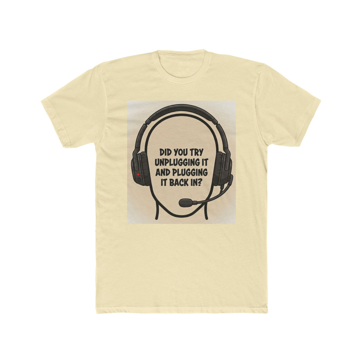 Tech Support Headset Tee