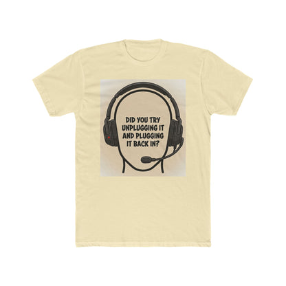Tech Support Headset Tee