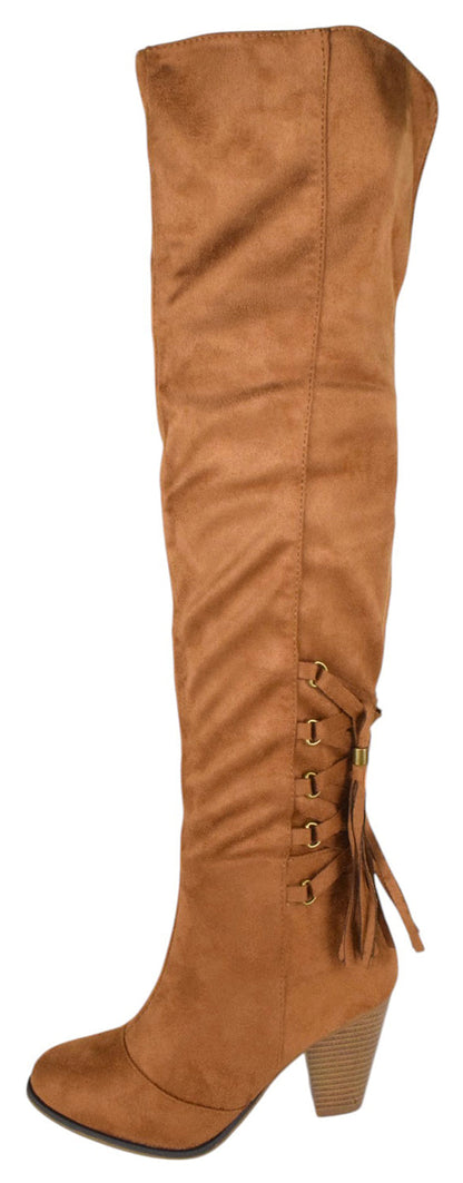 CAMILA-57 Tan Suede Forever-1