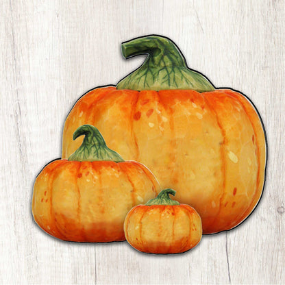 Stacking Pumpkins Halloween Door Decor by G. DeBrekht - Thanksgiving Halloween Decor - 8158414-2H-3