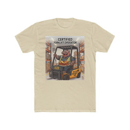 Certified Forklift Operator Tee — Funny Warehouse Worker T-Shirt