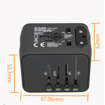 Multinational Converter Plug-In-Socket