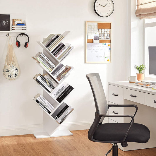 8-Tier Tree Bookshelf for Small Spaces-0