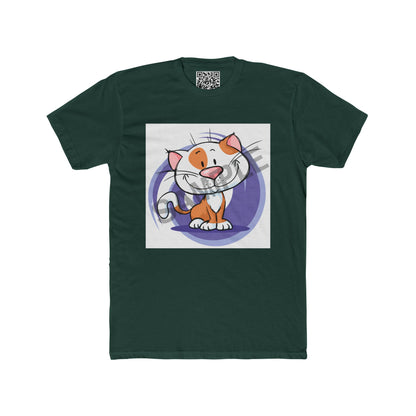 Customizable Unisex Cotton Tee — Upload (1) Photo LG