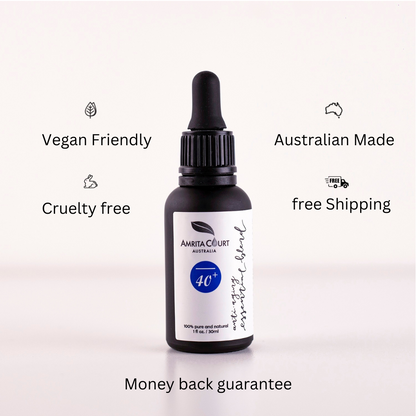 Anti-Aging Essential Blend 40+ | Feature Neroli | Premium Skin Range | Skincare Oil-4