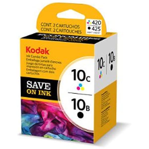 Original Kodak 10 Black and Color Ink Cartridge-0