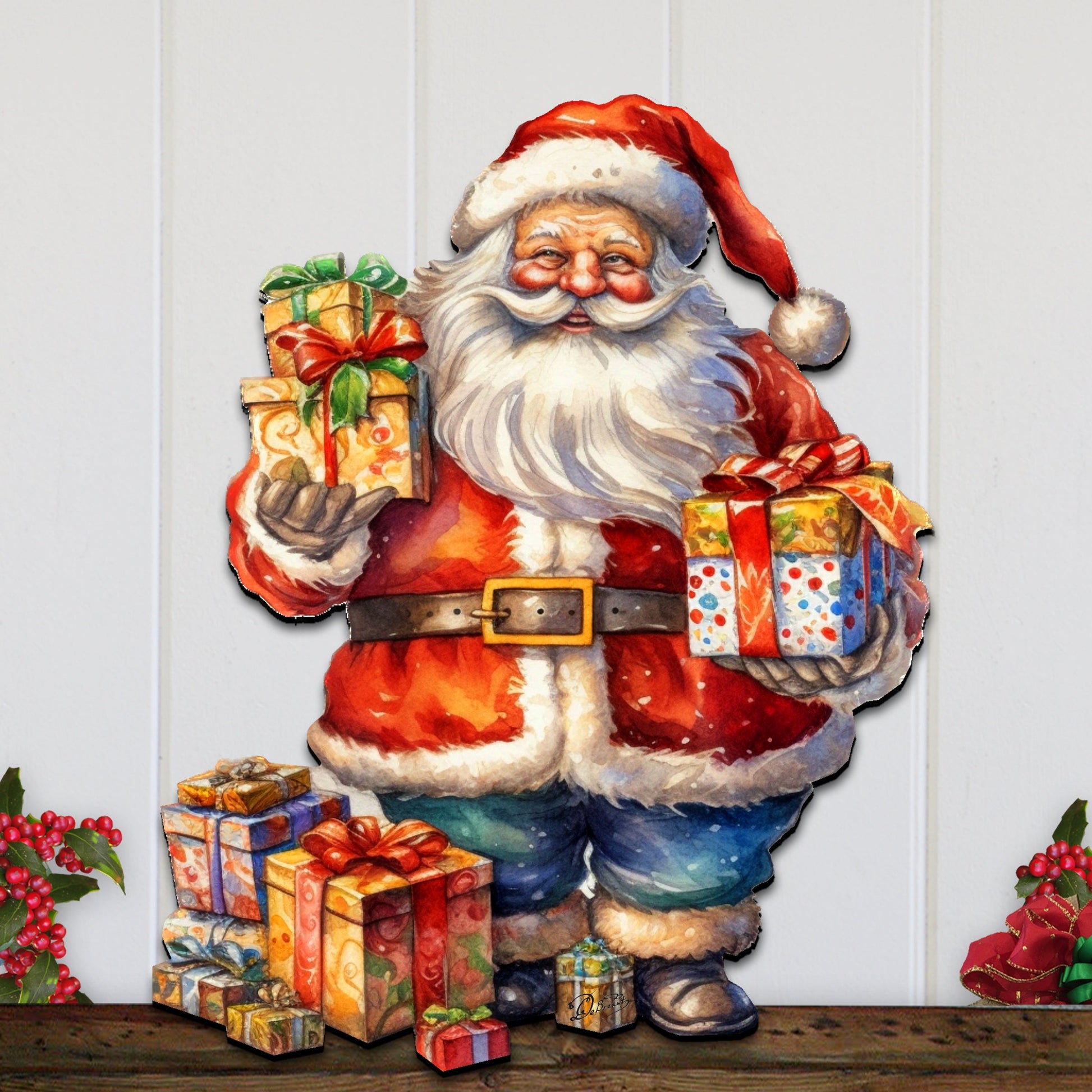 Merry Delivery Holiday Door Decor by G. Debrekht - Christmas Decor - 8611080H-2
