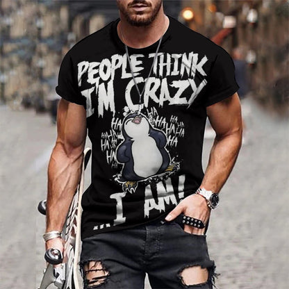 People Think I'm Crazy Graphic T-shirt