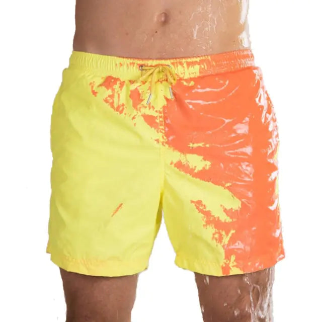 Men's Quick Dry Color Changing Beach Shorts