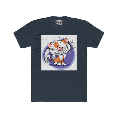 Customizable Unisex Cotton Tee — Upload (1) Photo LG