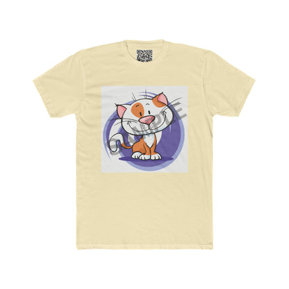Customizable Unisex Cotton Tee — Upload (1) Photo LG