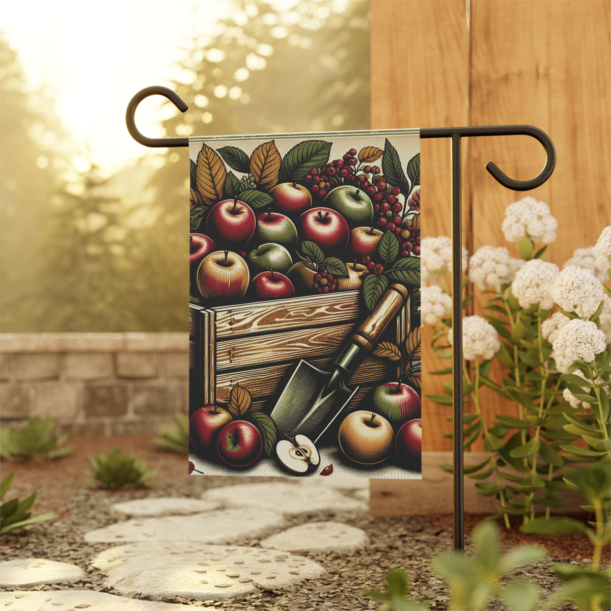 Apple Harvest Garden Flag