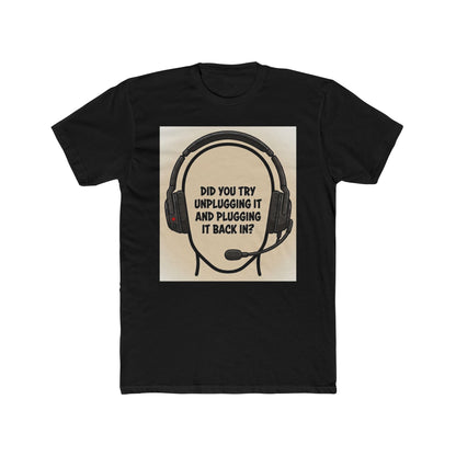 Tech Support Headset Tee