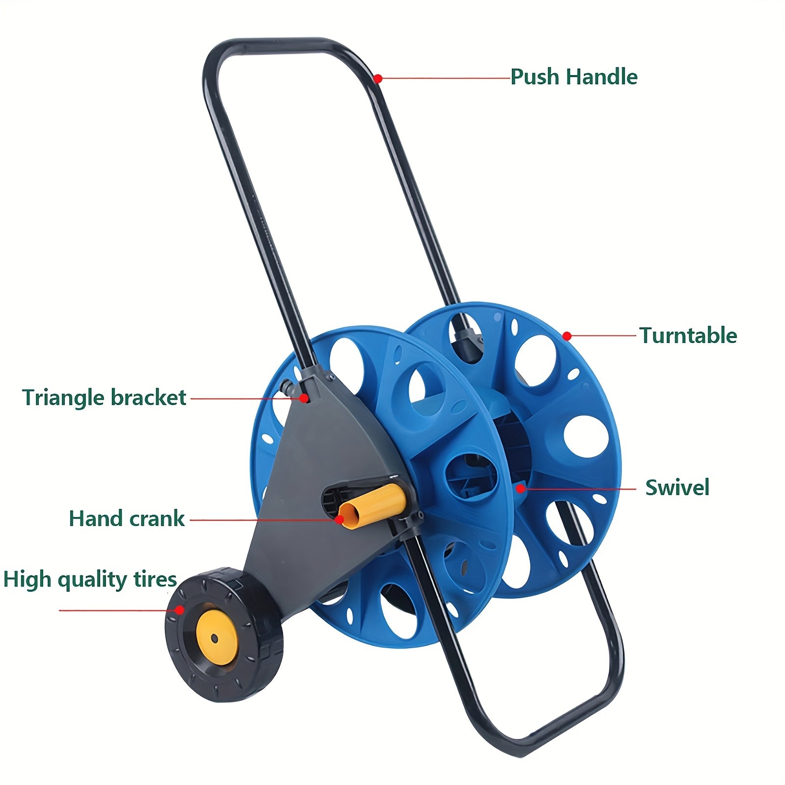 Garden Hose Stand with Adjustable Frame-2