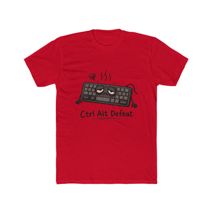 Ctrl Alt Defeat T-Shirt — Funny Gamer Keyboard Graphic Tee