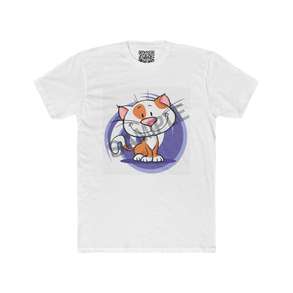 Customizable Unisex Cotton Tee — Upload (1) Photo LG