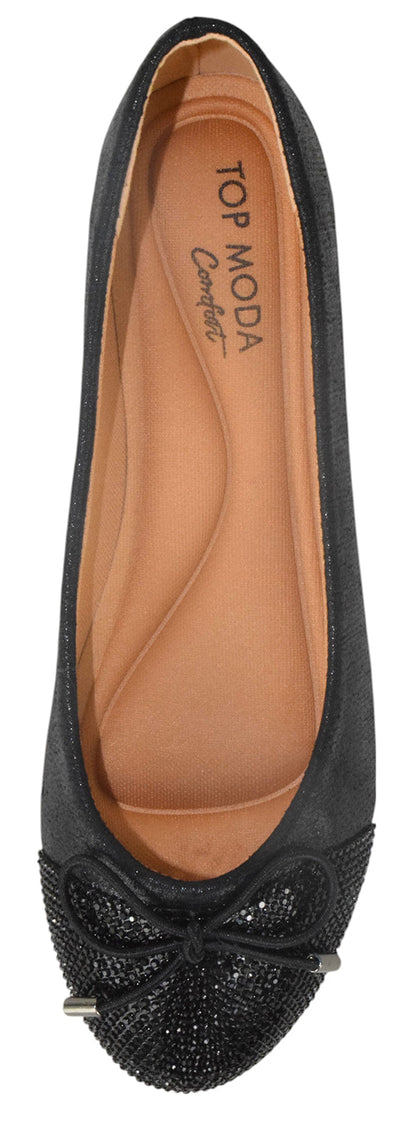 BONNIE-31 Black TOP MODA