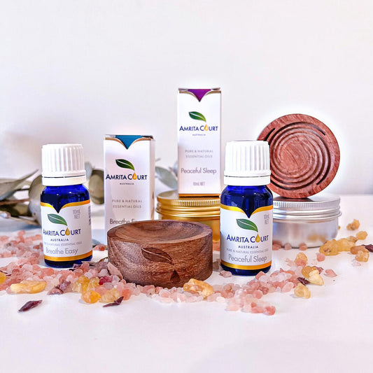 33% OFF | Best Seller 2 Wood Diffusers | Breathe Easy+Peaceful Sleep | Essential Oil Combo-0