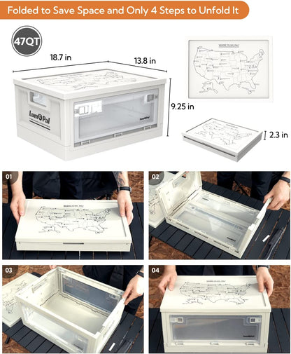 Lum box  47qt Storage Box-3