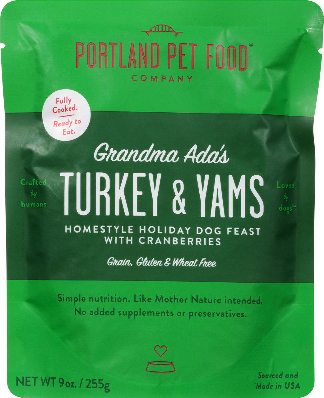 PRTPET TRKY/YAMS DG MEAL ( 8 X 9 OZ   )-1