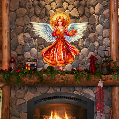 Angel with Love Holiday Door Decor by G. Debrekht - Nativity Holiday Decor - 8652816H-1