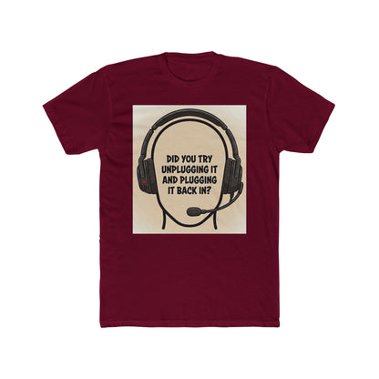 Tech Support Headset Tee