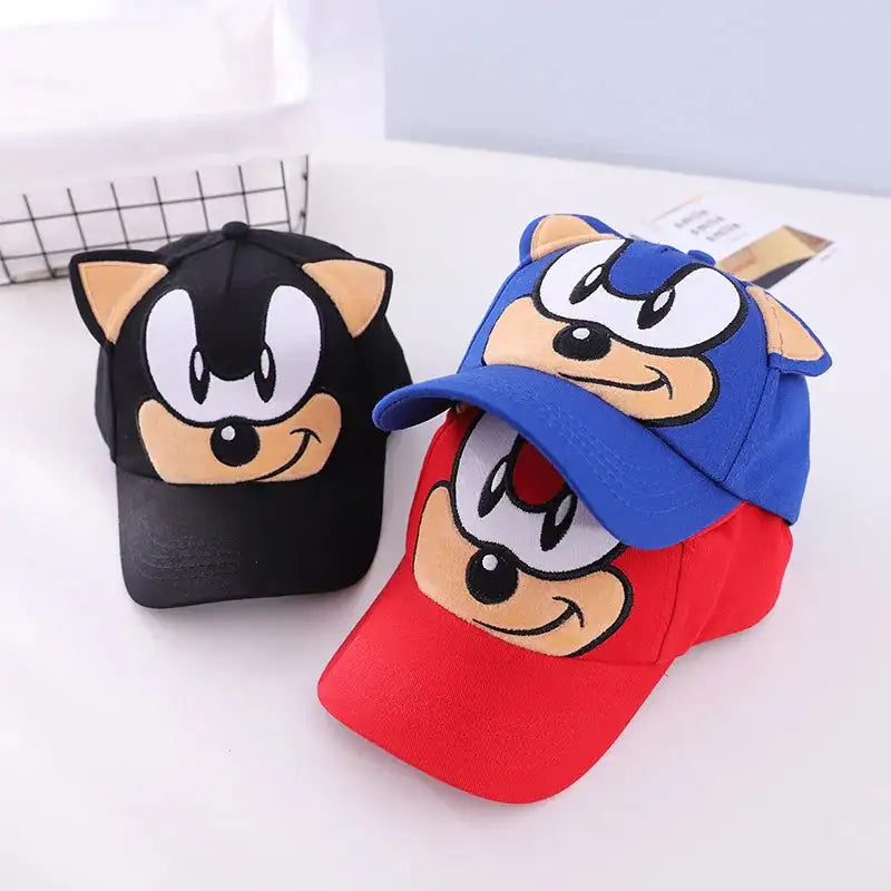 Kids Sonic Peaked Caps