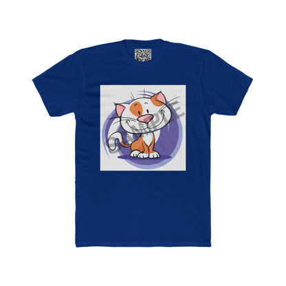 Customizable Unisex Cotton Tee — Upload (1) Photo LG