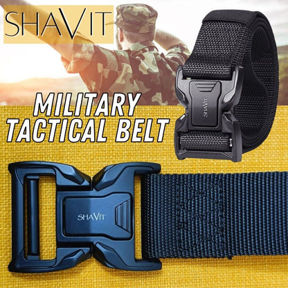 Tactical Military Belt For Men Hiking Nylon Web Casual Work Belt