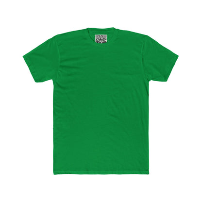Customizable Unisex Cotton Crew Tee – Designed by You