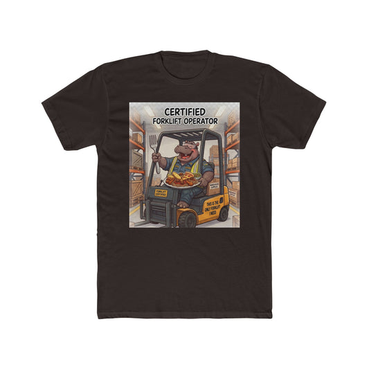 Certified Forklift Operator Tee — Funny Warehouse Worker T-Shirt