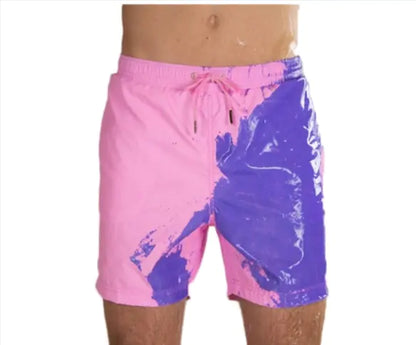 Men's Quick Dry Color Changing Beach Shorts